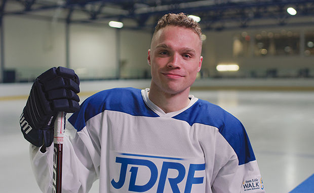 Max Domi Hockey Pro and Diabetes Warrior
